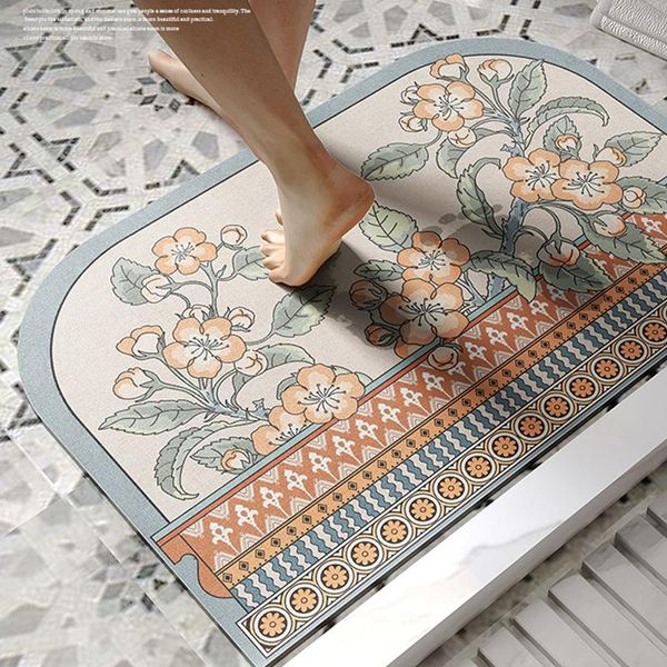 bath mats bathroom diatom ooze soft carpet mat entrance absorbent quick-drying foot toilet non-slip vintage printed
bath mats bathroom diatom ooze soft carpet mat entrance absorbent quick-drying foot toilet non-slip vintage printed
