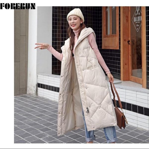 women's vests forerun long vest women solid hooded ex-long cotton padded winter warm coat 2021 korean fashion elegant gilet femme ete, Black;white
women's vests forerun long vest women solid hooded ex-long cotton padded winter warm coat 2021 korean fashion elegant gilet femme ete, Black;white