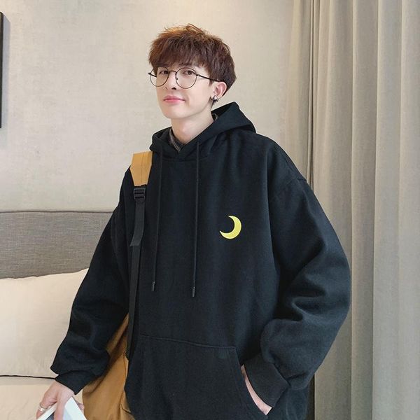 men's hoodies & sweatshirts men korean the weather printed hooded autumn man casual oversized pullovers japanese streetwear, Black
men's hoodies & sweatshirts men korean the weather printed hooded autumn man casual oversized pullovers japanese streetwear, Black