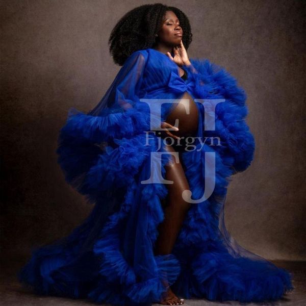 fashion ruffles tulle kimono women dress robe plus size prom party dresses puffy sleeves african cape cloak pregnant gowns casual, Black;gray
fashion ruffles tulle kimono women dress robe plus size prom party dresses puffy sleeves african cape cloak pregnant gowns casual, Black;gray