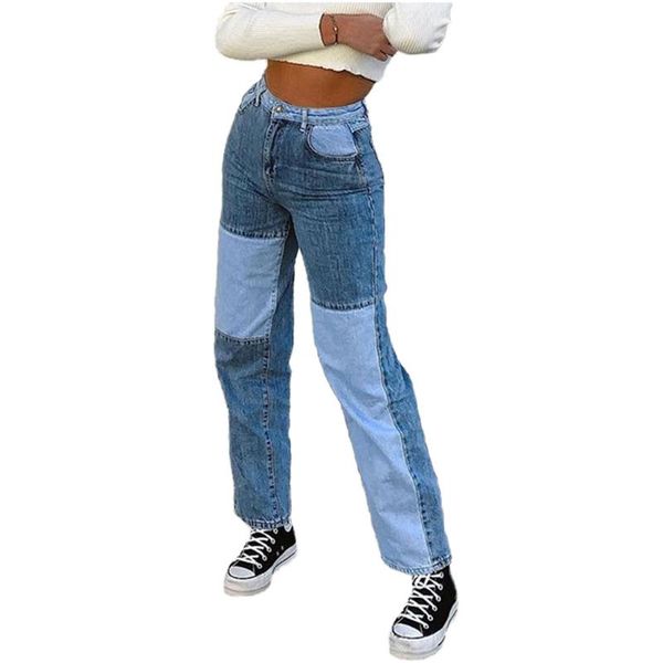 women's jeans vintage y2k woman high waist patchwork female pants slim tie-dye baggy elastic trousers denim streetwear, Blue
women's jeans vintage y2k woman high waist patchwork female pants slim tie-dye baggy elastic trousers denim streetwear, Blue