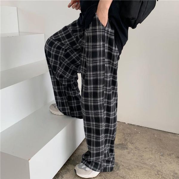 women's pants & capris plaid women loose wide leg harajuku high waist casual chic vintage teens trousers streetwear trendy pantalones, Black;white
women's pants & capris plaid women loose wide leg harajuku high waist casual chic vintage teens trousers streetwear trendy pantalones, Black;white