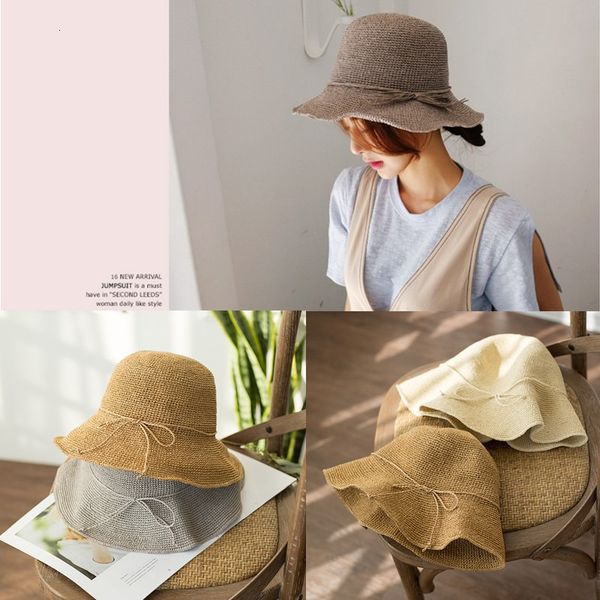 straw hat women sun beach small fresh seaside summer big brim han banchao, Blue;gray
straw hat women sun beach small fresh seaside summer big brim han banchao, Blue;gray