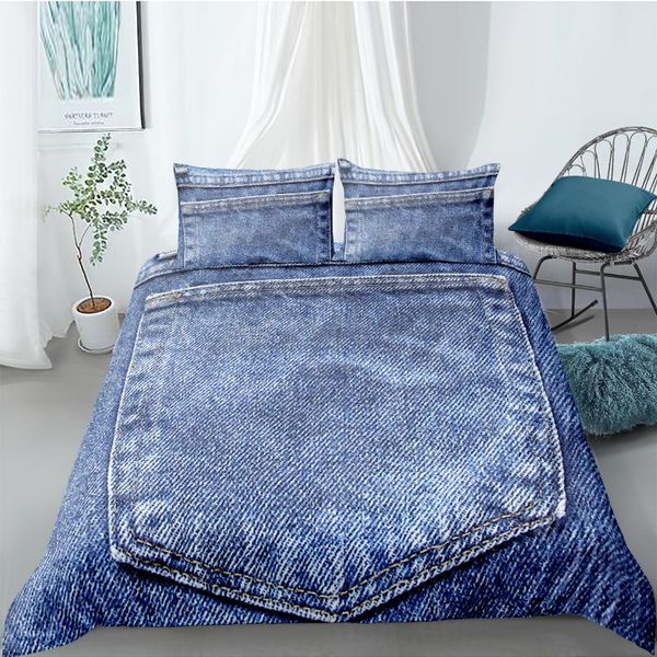 bedding sets bedclothes 3d jeans duvet cover modern comforter cases and pillow sham king super twin single size 180*210cm
bedding sets bedclothes 3d jeans duvet cover modern comforter cases and pillow sham king super twin single size 180*210cm