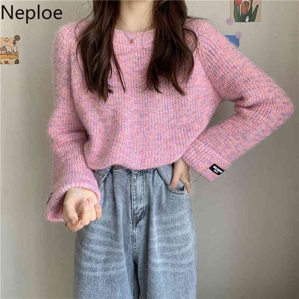 neploe sweaters women fall clothes korean loose all-match knit pullovers pull femme o-neck long sleeve thicked jumper coat 4h174 210422, White;black
neploe sweaters women fall clothes korean loose all-match knit pullovers pull femme o-neck long sleeve thicked jumper coat 4h174 210422, White;black