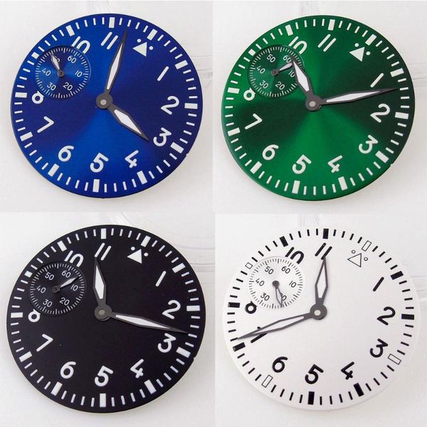 repair tools & kits 37mm green lume manual watch dial+hands for eta 6497 st 3600 hand winding movement black/white/blue/green matte/sunburst
repair tools & kits 37mm green lume manual watch dial+hands for eta 6497 st 3600 hand winding movement black/white/blue/green matte/sunburst