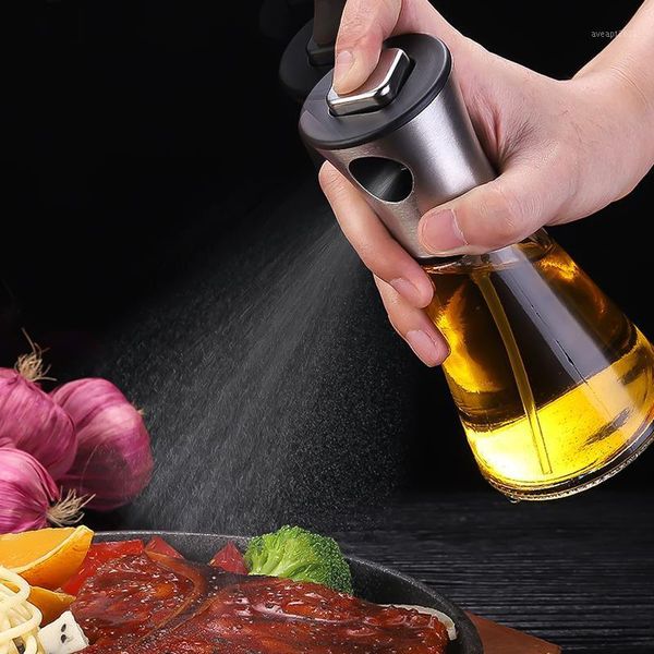 stainless steel spray bottle glass oil 200ml leakproof barbecue cooking vinegar soy sauce storage bottles & jars
stainless steel spray bottle glass oil 200ml leakproof barbecue cooking vinegar soy sauce storage bottles & jars