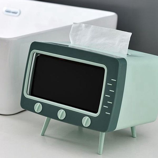 2x tissue box mobile phone storage multifunctional creative paper pumping holder car boxes green & white napkins
2x tissue box mobile phone storage multifunctional creative paper pumping holder car boxes green & white napkins
