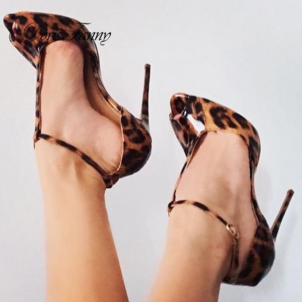 dorisfanny peep toe strap heels large size leopard shoes women elegant sandals high party women's summer, Black
dorisfanny peep toe strap heels large size leopard shoes women elegant sandals high party women's summer, Black