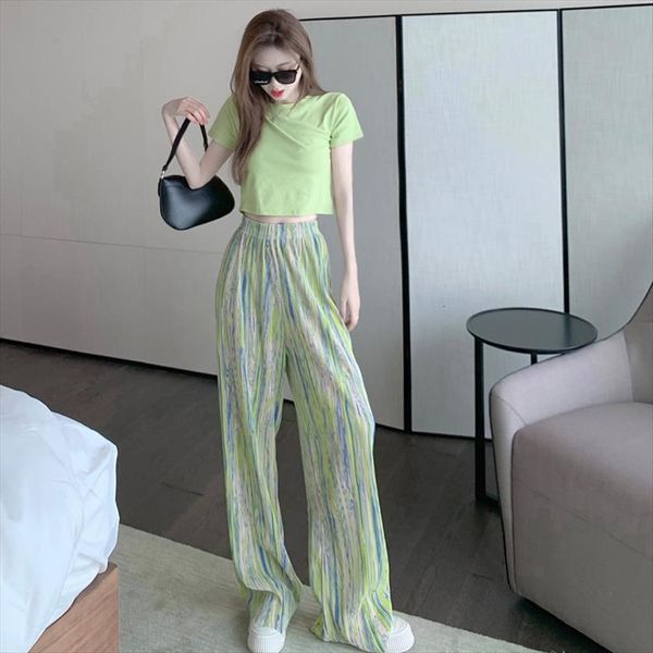 casual harajuku korean stylish 90s womens pants high waist trousers tie dye long summer all match loose mujer elegant streetwear, Black;white
casual harajuku korean stylish 90s womens pants high waist trousers tie dye long summer all match loose mujer elegant streetwear, Black;white