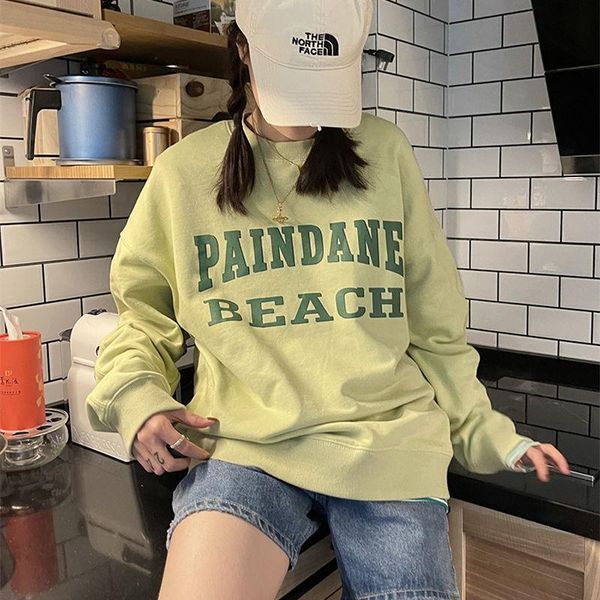women's hoodies & sweatshirts arrival spring/autumn women loose casual letter print cotton pullovers regular o-neck long sleeve p60, Black
women's hoodies & sweatshirts arrival spring/autumn women loose casual letter print cotton pullovers regular o-neck long sleeve p60, Black