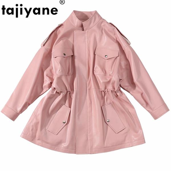 women's leather & faux spring autumn 100% real jacket women natural sheep jackets sheepskin coat korean long genuine coats py15, Black
women's leather & faux spring autumn 100% real jacket women natural sheep jackets sheepskin coat korean long genuine coats py15, Black