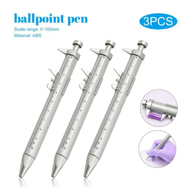 ballpoint pens 3pcs multifunction 0.5mm caliper pen gel ink vernier roller ball stationery ball-point portable gift, Blue;orange
ballpoint pens 3pcs multifunction 0.5mm caliper pen gel ink vernier roller ball stationery ball-point portable gift, Blue;orange