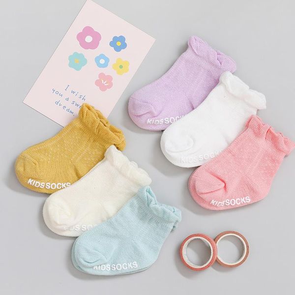 3pair / lot 0-3y baby socks spring and autumn born boy girls cute children clothes, Pink;yellow
3pair / lot 0-3y baby socks spring and autumn born boy girls cute children clothes, Pink;yellow