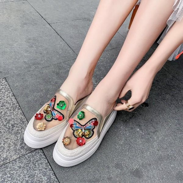 slippers mljuese 2021 women soft cow leather crystal summer round toe silver color beaches platform flats sandals party dress, Black
slippers mljuese 2021 women soft cow leather crystal summer round toe silver color beaches platform flats sandals party dress, Black