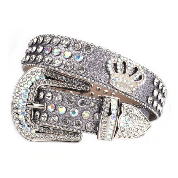 western rhinestones crown belts luxury strap cowgirl cowboy diamond leather belt removable buckle for men women, Black;brown
western rhinestones crown belts luxury strap cowgirl cowboy diamond leather belt removable buckle for men women, Black;brown