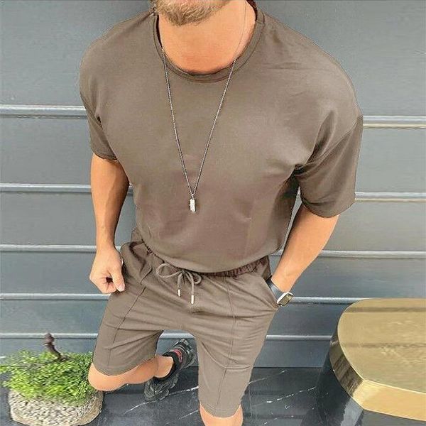 men's tracksuits male sportswear 2 piece set men shorts + t shirt summer short sleeve sport suits o-neck running fitness clothes, Gray
men's tracksuits male sportswear 2 piece set men shorts + t shirt summer short sleeve sport suits o-neck running fitness clothes, Gray