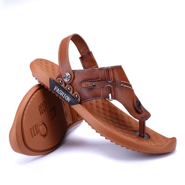 sandals rubber shoes sandal hombre slide outdoor leather sandalia men transpirables slapi casual sandles summer beach rasteira da roman, Black
sandals rubber shoes sandal hombre slide outdoor leather sandalia men transpirables slapi casual sandles summer beach rasteira da roman, Black