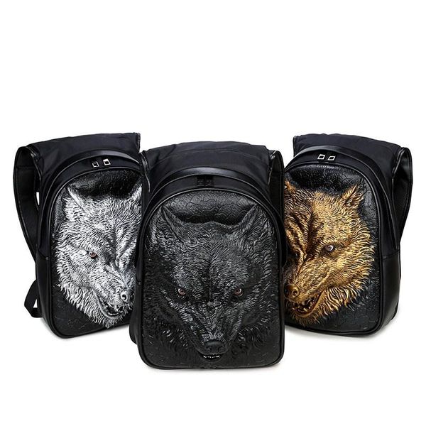 backpack fashion personality fierce wolf embossing knife leather rivets with hood cap apparel bag cross bags man
backpack fashion personality fierce wolf embossing knife leather rivets with hood cap apparel bag cross bags man