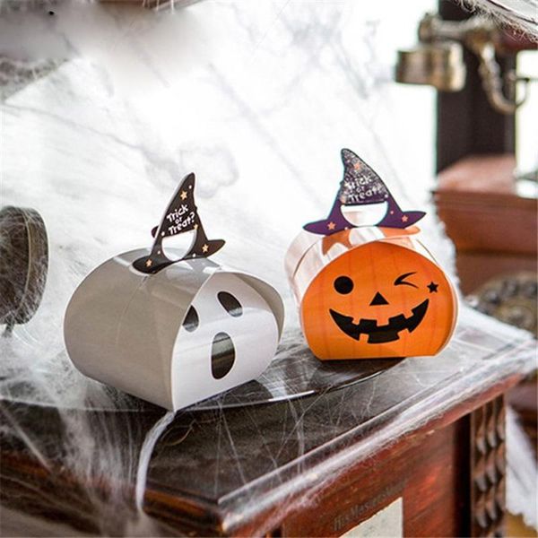 gift wrap 10pcs halloween white pumpkin color scary ghost candy packaging box portable mini paper bag three-dimensional
gift wrap 10pcs halloween white pumpkin color scary ghost candy packaging box portable mini paper bag three-dimensional