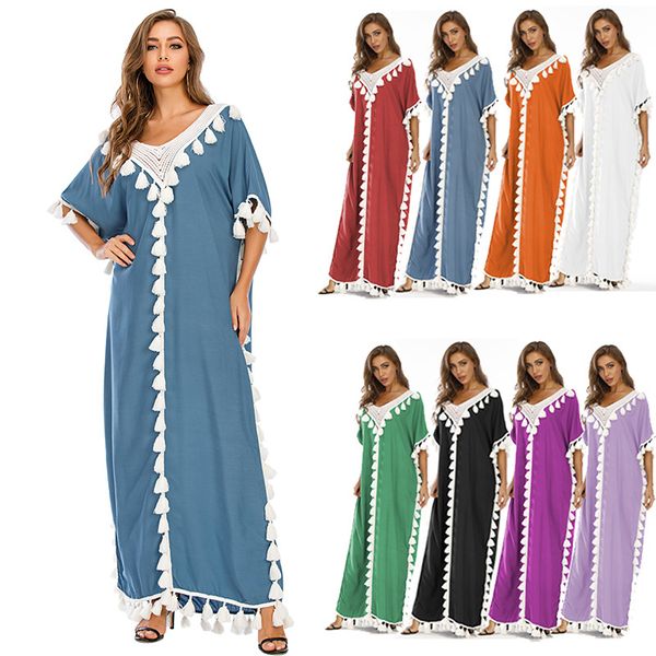 muslim moroccan kaftan abaya dress women short sleeve ramadan islamic clohing loose robe jilbab maxi party vestido caftan abayas, Red
muslim moroccan kaftan abaya dress women short sleeve ramadan islamic clohing loose robe jilbab maxi party vestido caftan abayas, Red