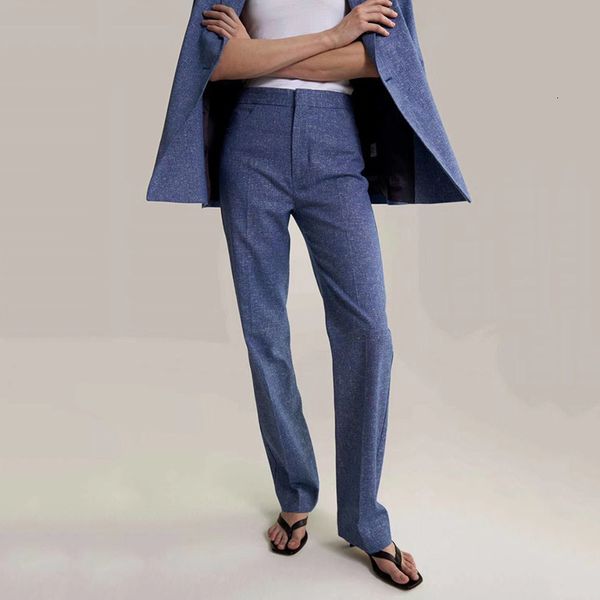 capri 2021 autumn winter mixed color stretch cotton and linen blended straight suit pants women's fashion all-match trousers gfyy, Black;white
capri 2021 autumn winter mixed color stretch cotton and linen blended straight suit pants women's fashion all-match trousers gfyy, Black;white