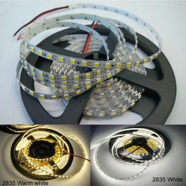 5mm led strip lights not waterproof smd 2835 5m 600led 120l/m brightness light tape flexible white/warm white strips
5mm led strip lights not waterproof smd 2835 5m 600led 120l/m brightness light tape flexible white/warm white strips
