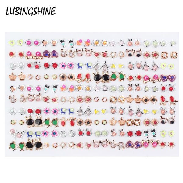 stud 100pairs/set mixed style rhinestone crystal earrings sets geometric heart crown flower pearl earring for women jewelry gift, Golden;silver
stud 100pairs/set mixed style rhinestone crystal earrings sets geometric heart crown flower pearl earring for women jewelry gift, Golden;silver