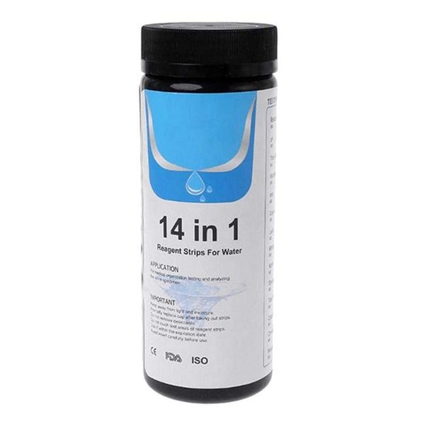 pool & accessories test strips,14 in 1 drinking water strip and tap fast hardness ph bromine nitrate,etc
pool & accessories test strips,14 in 1 drinking water strip and tap fast hardness ph bromine nitrate,etc