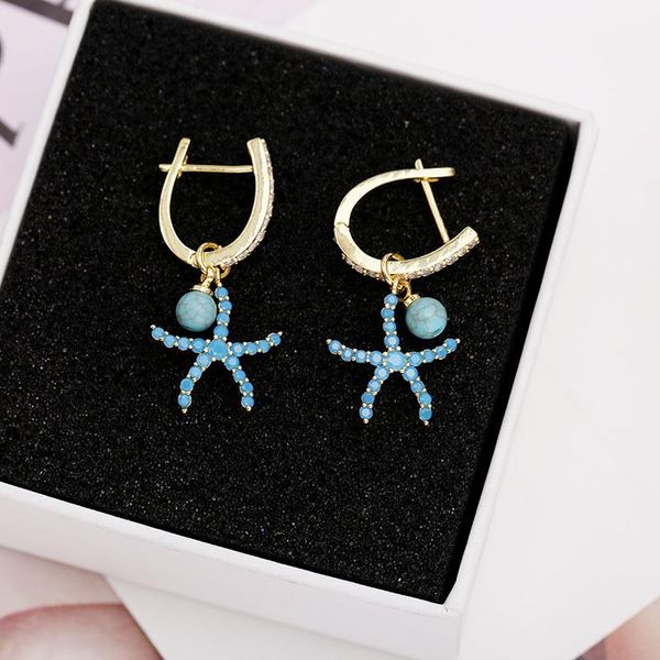 dangle & chandelier swour fashion jewelry s925 silver needle blue starfish cz party austria crystal star design earrings for women s376
dangle & chandelier swour fashion jewelry s925 silver needle blue starfish cz party austria crystal star design earrings for women s376