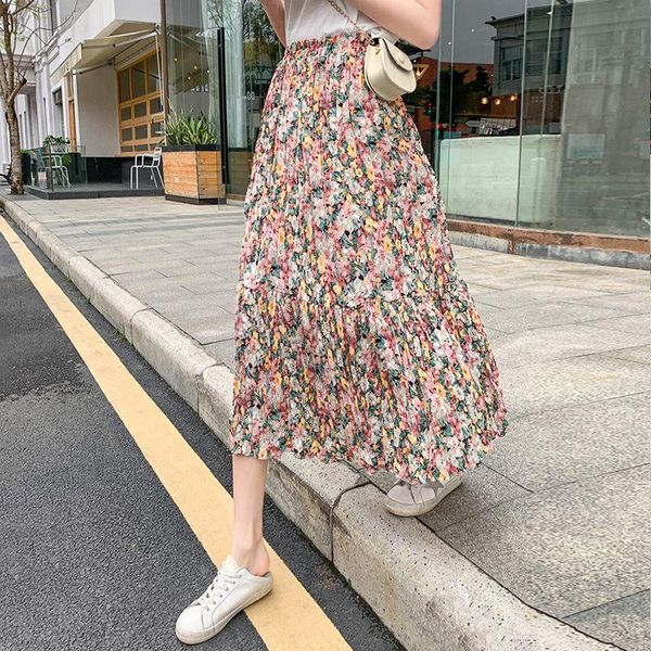 skirts coigarsam chiffon women skirt summer spring print high waist orange purple red yellow 8012, Black
skirts coigarsam chiffon women skirt summer spring print high waist orange purple red yellow 8012, Black
