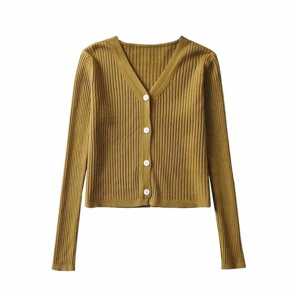 ins v neck single breasted women cardigans 2021 spring all-match slim fit sweaters office lady solid knit women's knits & tees, White
ins v neck single breasted women cardigans 2021 spring all-match slim fit sweaters office lady solid knit women's knits & tees, White