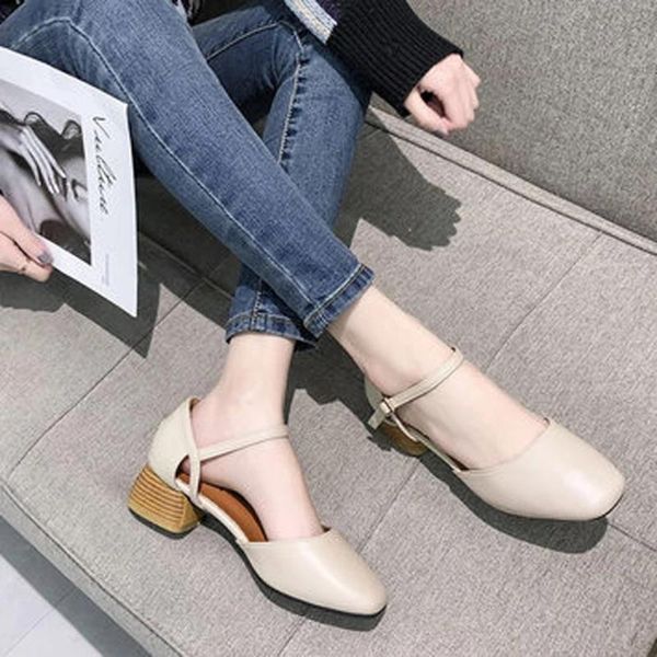 sandals 2021 women fashion fairy wind student wild summer shoes word high heels thick with heel, Black
sandals 2021 women fashion fairy wind student wild summer shoes word high heels thick with heel, Black