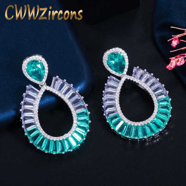 brazilian purple blue baguette cubic zirconia long dangle round earrings for women summer party wedding jewelry cz759 210714, Silver
brazilian purple blue baguette cubic zirconia long dangle round earrings for women summer party wedding jewelry cz759 210714, Silver