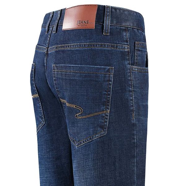 men's jeans brand 2021 autumn business loose straight stretch pockets embroidered fashion plus size cotton denim trousers, Blue
men's jeans brand 2021 autumn business loose straight stretch pockets embroidered fashion plus size cotton denim trousers, Blue