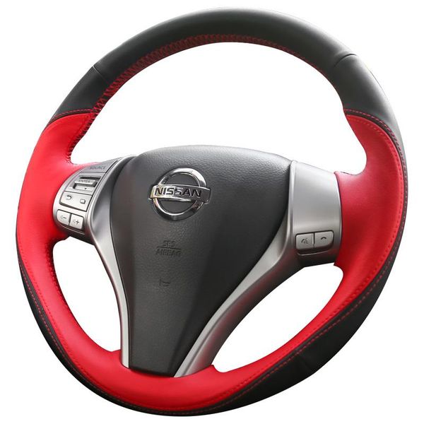 steering wheel covers diy hand-stitched leather car cover for tiida interior modification special accessories
steering wheel covers diy hand-stitched leather car cover for tiida interior modification special accessories