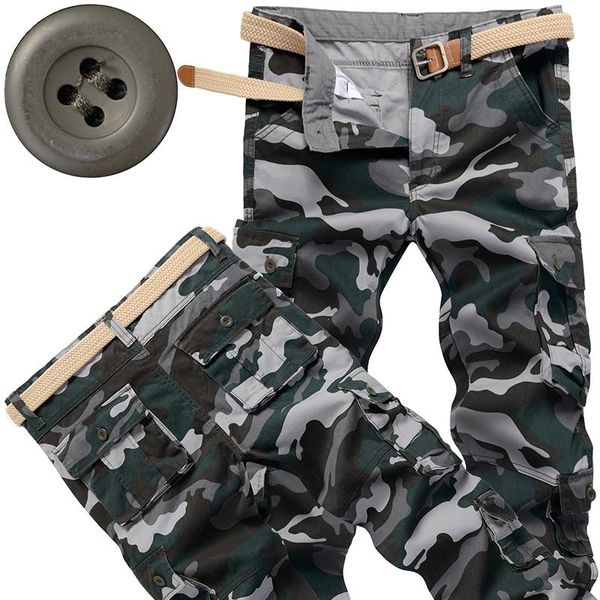 men's pants outdoor training camouflage cargo military tactical loose straight wear resistant cotton work, Black
men's pants outdoor training camouflage cargo military tactical loose straight wear resistant cotton work, Black