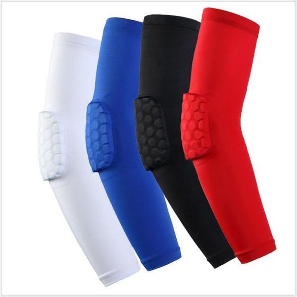 pcs sports honeycomb compression arm elbow guards protective gear for basketball, baseball, football, volleyball, wrestling & knee pads, Black;gray
pcs sports honeycomb compression arm elbow guards protective gear for basketball, baseball, football, volleyball, wrestling & knee pads, Black;gray