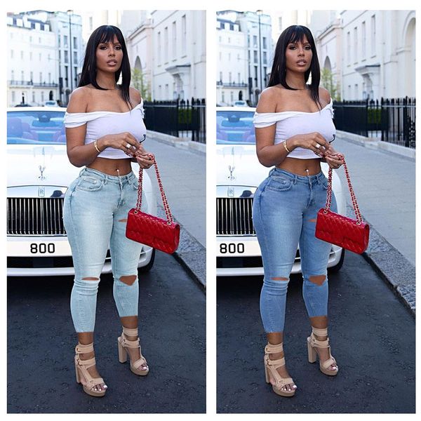 ladies pants women jeans denim trousers high waist hole bandage straight button zipper ripped pocket breathable stretch skinny leggings soli, Blue
ladies pants women jeans denim trousers high waist hole bandage straight button zipper ripped pocket breathable stretch skinny leggings soli, Blue