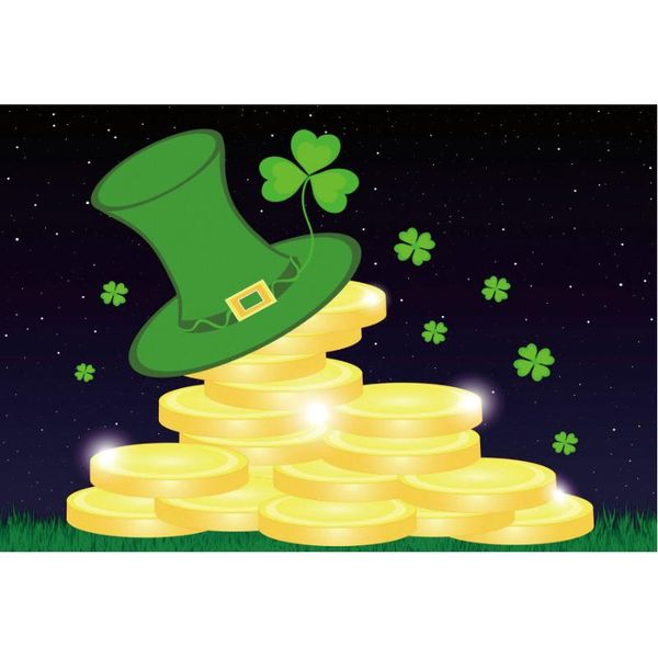 party decoration happy st. patrick's day backdrop gold coin hat starry sky clover background decor pography po booth studio prop
party decoration happy st. patrick's day backdrop gold coin hat starry sky clover background decor pography po booth studio prop
