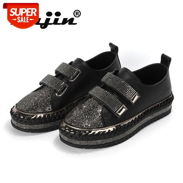 fujin 2020 women single shoes fashion summer new shoes flat rhinestone casual women velcro breathable casual #zr89
fujin 2020 women single shoes fashion summer new shoes flat rhinestone casual women velcro breathable casual #zr89