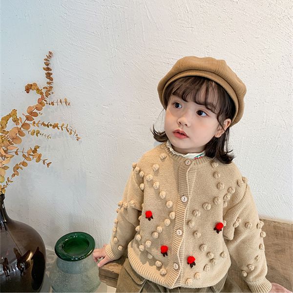 handmade pompon 2021 autumn winter baby girls knitted sweaters korean style kids clothes toddlers children cardigan sweater coat, Blue
handmade pompon 2021 autumn winter baby girls knitted sweaters korean style kids clothes toddlers children cardigan sweater coat, Blue