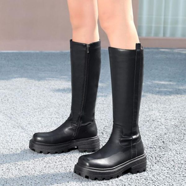 boots fanyuan knight size 34-43 women knee pu round toe side zipper flats shoes winter warm party footwear, Black
boots fanyuan knight size 34-43 women knee pu round toe side zipper flats shoes winter warm party footwear, Black
