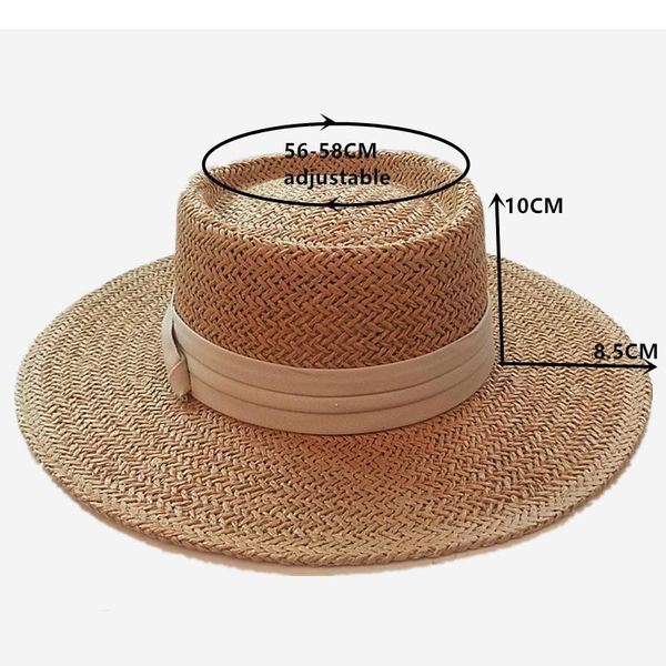 wide brim hats handmade natural straw ladies hat summer beach for women men panama cap fashion concave flat protetion visor sun boat, Blue;gray
wide brim hats handmade natural straw ladies hat summer beach for women men panama cap fashion concave flat protetion visor sun boat, Blue;gray