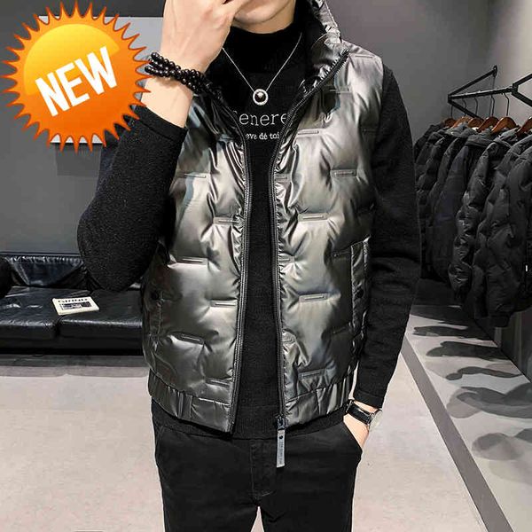 selling new mens autumn/winter vest down jacket warm male casual waistcoat sleeveless coat stand collar black grey 3xl
selling new mens autumn/winter vest down jacket warm male casual waistcoat sleeveless coat stand collar black grey 3xl