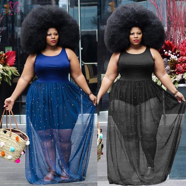 plus size dresses summer beach dress for women sleeveless beading mesh sheer clubwear party maxi long sundress 4xl 5xl, Black
plus size dresses summer beach dress for women sleeveless beading mesh sheer clubwear party maxi long sundress 4xl 5xl, Black