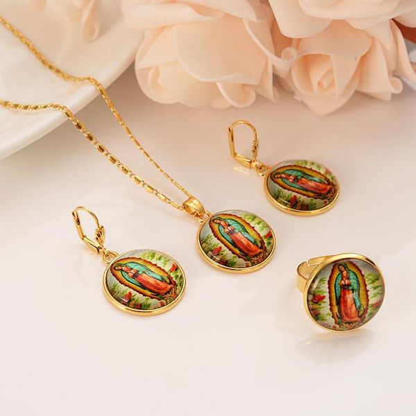 wedding jewelry sets gold virgin mary religions set trendy our lady women men party czjewelry cross pendant earring for girls gift, Slivery;golden
wedding jewelry sets gold virgin mary religions set trendy our lady women men party czjewelry cross pendant earring for girls gift, Slivery;golden