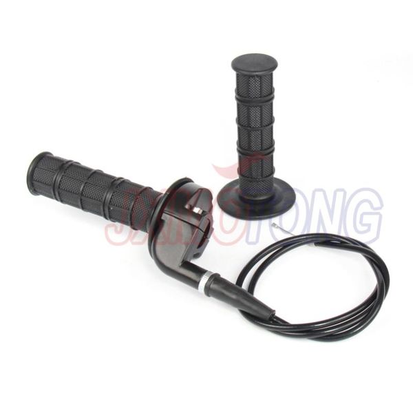 handlebars 1 pair 7/8" motorcycle twist throttle hand grip with cable for atv quad pit dirt bike 90 110 125cc
handlebars 1 pair 7/8" motorcycle twist throttle hand grip with cable for atv quad pit dirt bike 90 110 125cc
