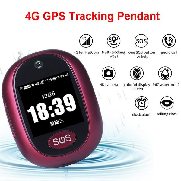 anti-lost alarm 4g gps tracking pendant v45 for kids elder mini personal tracker talking clock waterproof red color 
anti-lost alarm 4g gps tracking pendant v45 for kids elder mini personal tracker talking clock waterproof red color