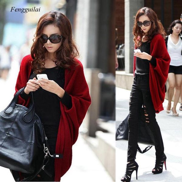 women's knits & tees oversized cape poncho women sweaters wholesale summer autumn cardigan feminino long sleeve knit coat, White
women's knits & tees oversized cape poncho women sweaters wholesale summer autumn cardigan feminino long sleeve knit coat, White
